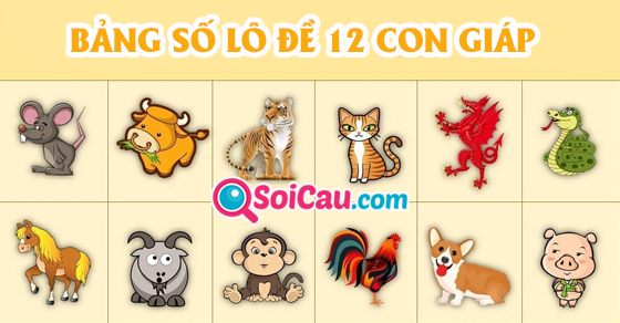 Hướng dãn soi cầu 12 con giáp bắt tổng đề cực chuẩn